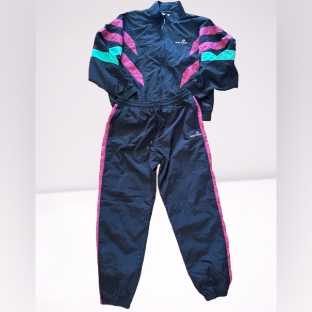 Men’s Vintage Sergio Tacchini Track Suit Sz 2XL